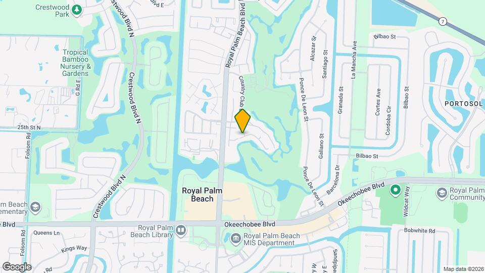 905 Palm Beach Trace Dr Map and Location Details