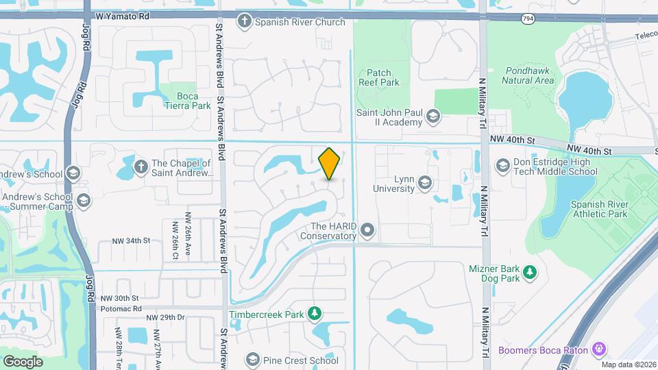 3601 NW 23rd Ct Map and Location Details