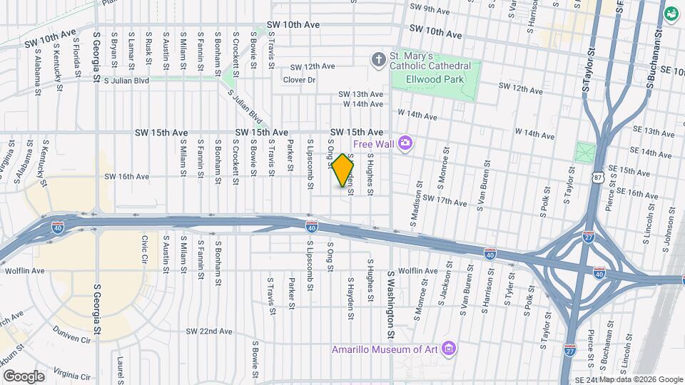 1210 SW 17th Ave Map and Location Details
