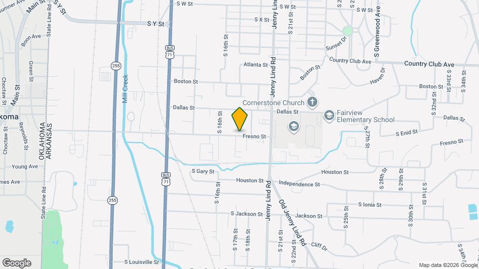 Peachtree Village North & Retirement Apartments Map and Location Details