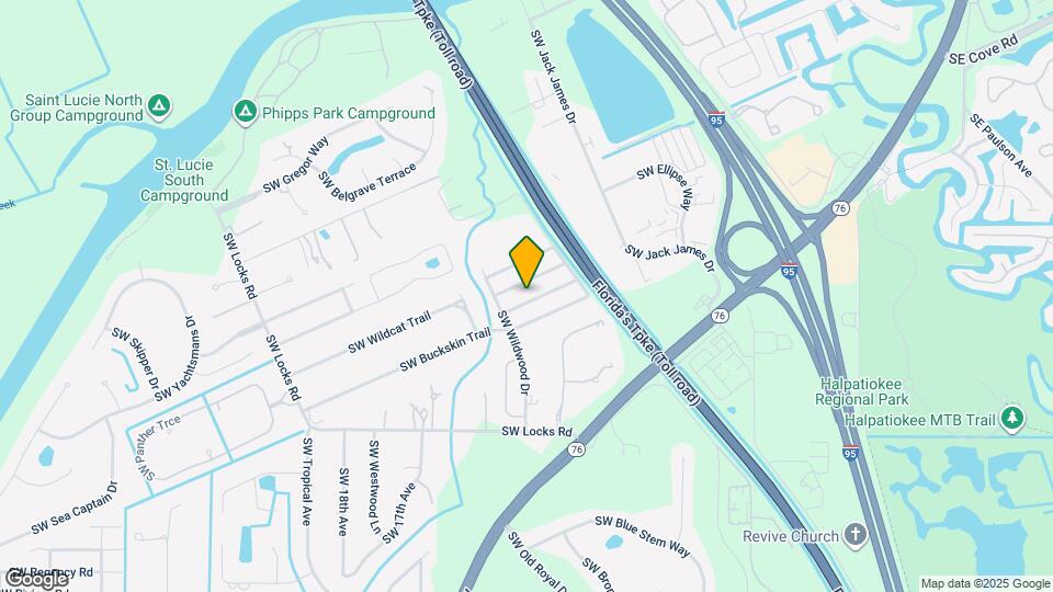 1255 SW Tropical Terrace Map and Location Details