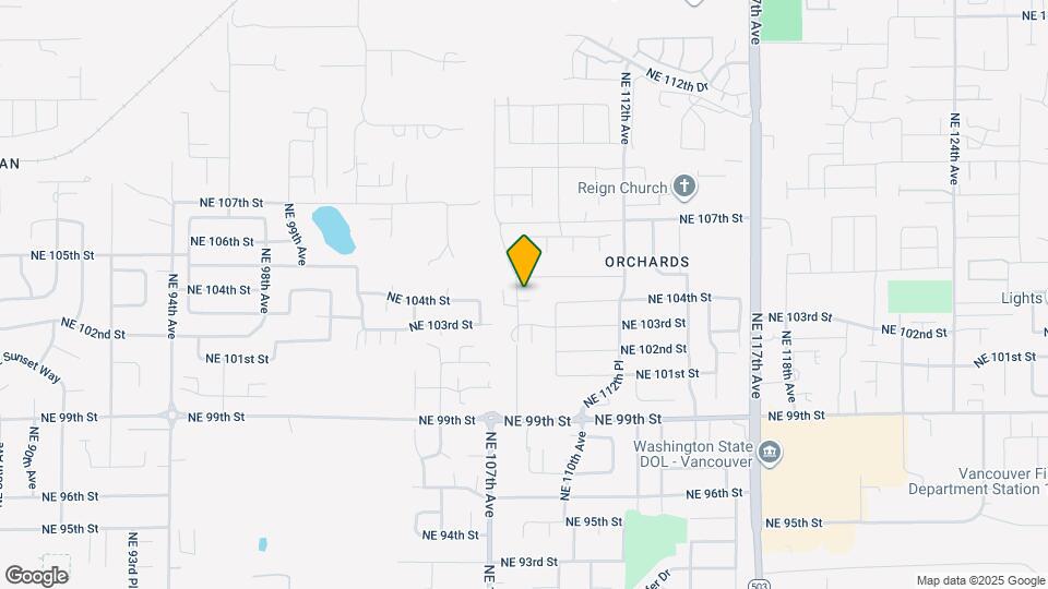 10800 NE 104th Cir Map and Location Details
