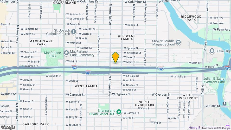 2325 W Green St Map and Location Details