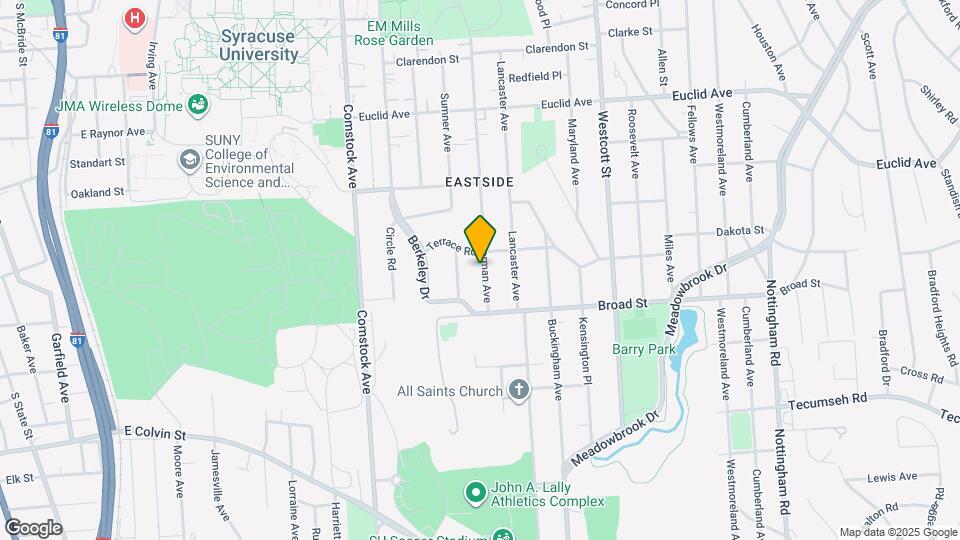 1018-20 Ackerman Ave Map and Location Details