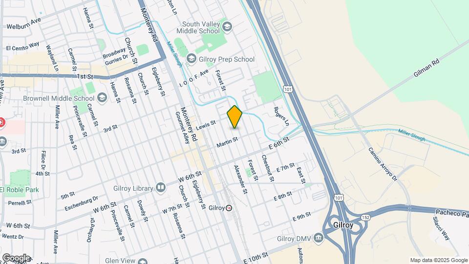 7531 Forest St Map and Location Details