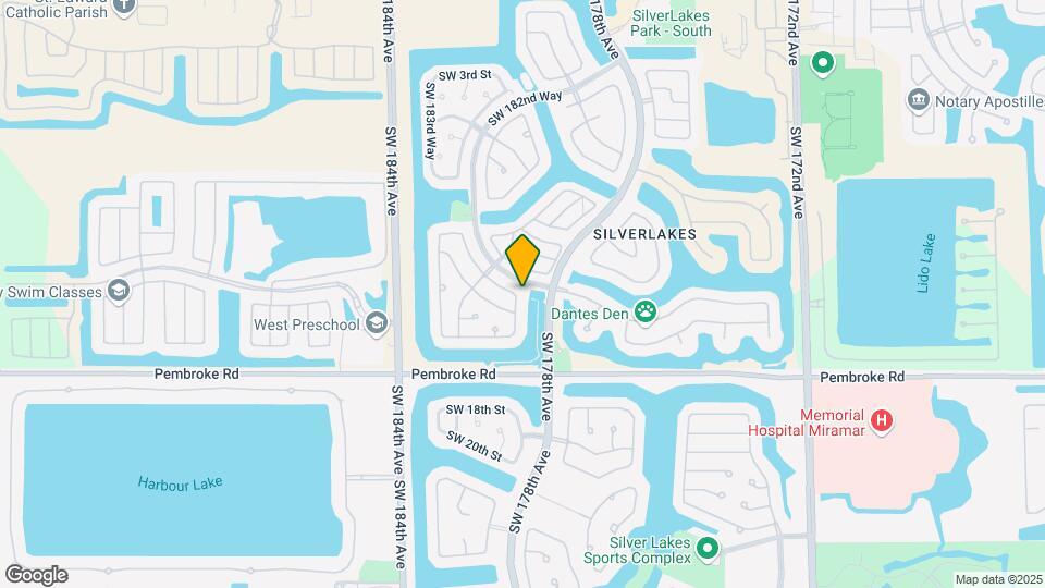 1211 SW 178th Way Map and Location Details