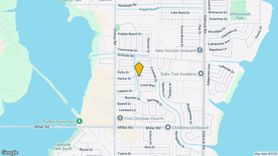 7602 Tidewater Dr Map and Location Details