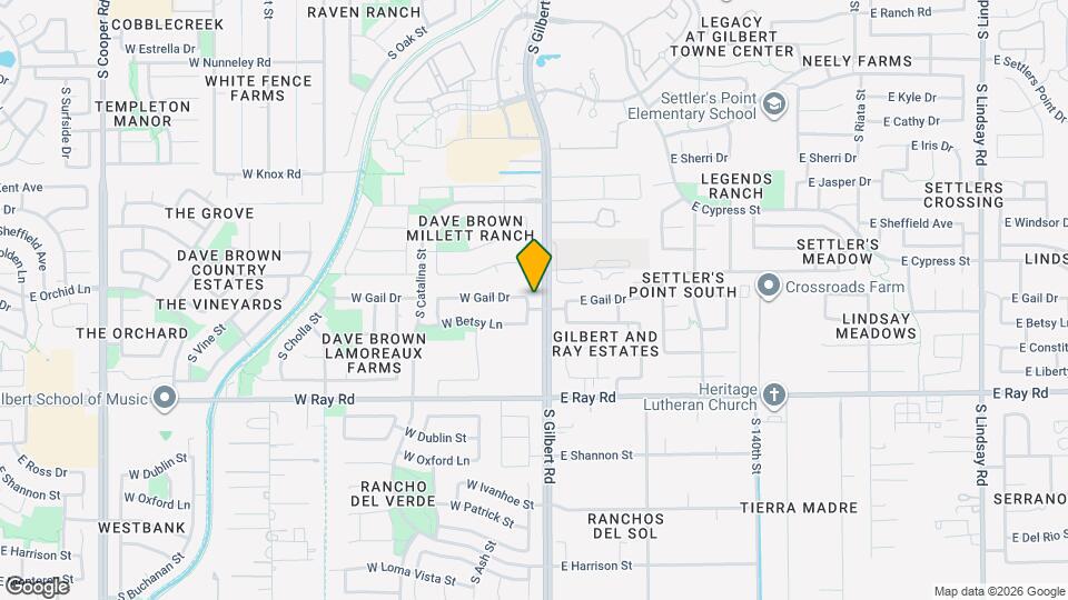 1427 S Spartan St Map and Location Details