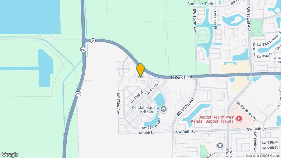 17001 SW 90th Terrace Map and Location Details