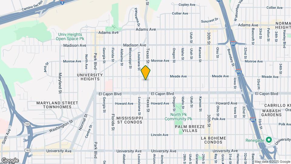 4360-4364 Texas St Map and Location Details