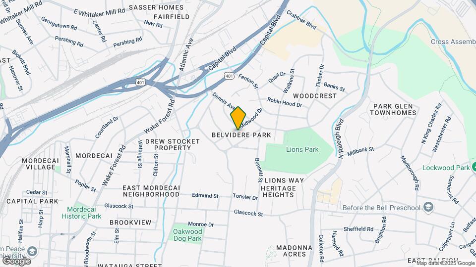 1806-C Midwood Dr Map and Location Details