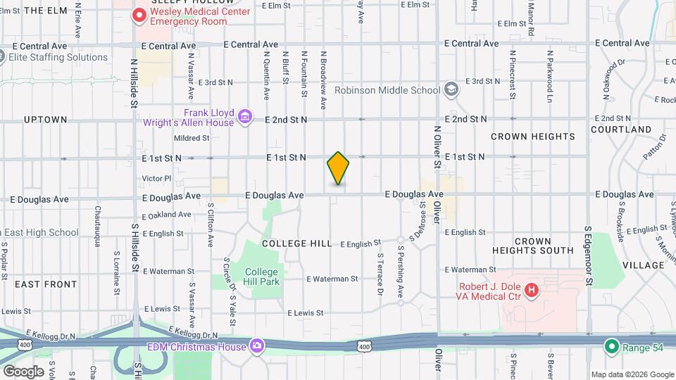 101 N Belmont Pl Map and Location Details