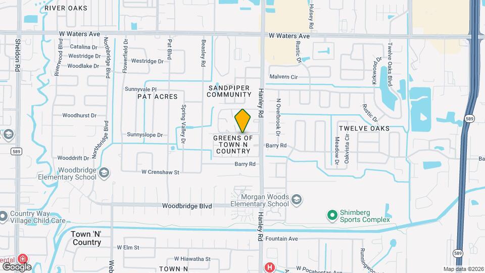 7667 Abonado Rd Map and Location Details