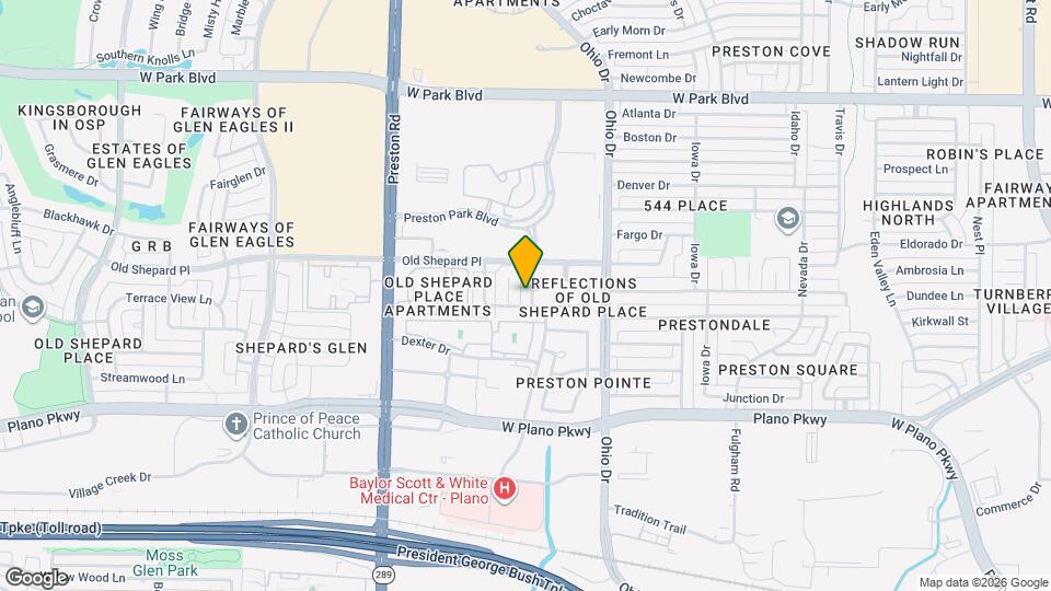 1505 Court Meadow Dr Map and Location Details