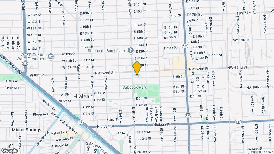 443 E 8th St Map and Location Details