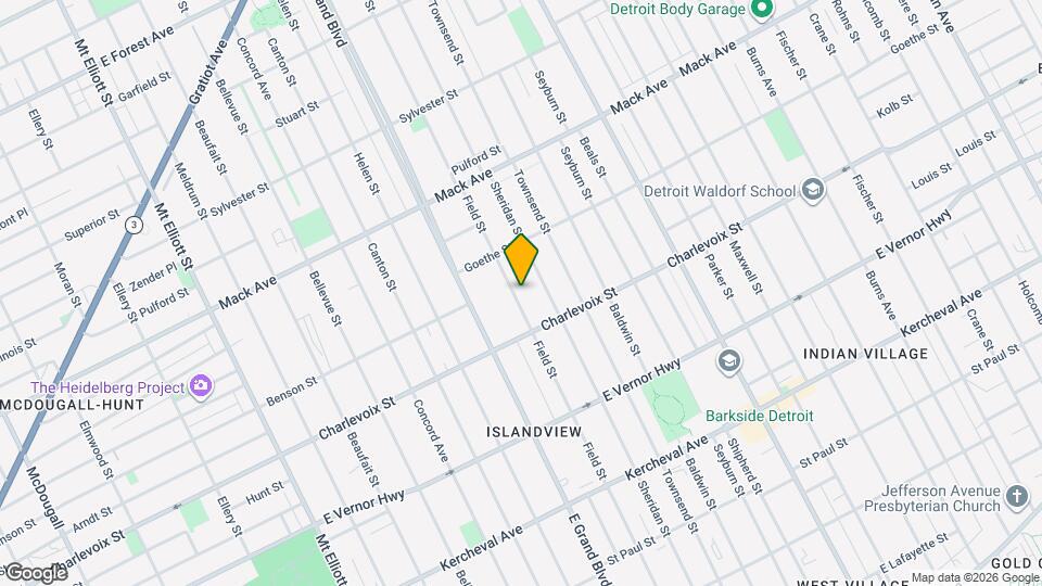 2972 Field St Map and Location Details