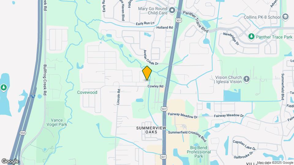 10321 Avelar Ridge Dr Mapa y Detalles de la Ubicación