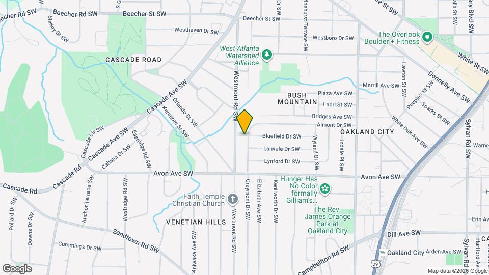 1107 Graymont Dr SW Mapa y Detalles de la Ubicación