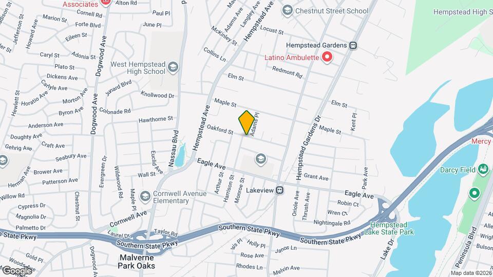 302 Oakford St Map and Location Details