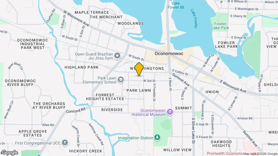 314 W 3rd St Map and Location Details