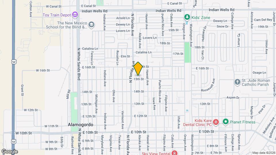 819 15th St Map and Location Details