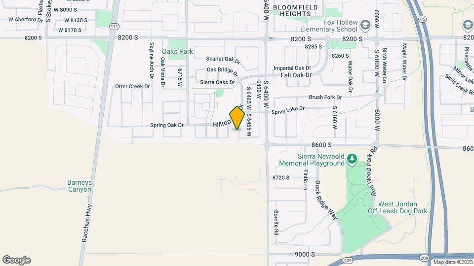 8558 Laurel Oak Dr Map and Location Details