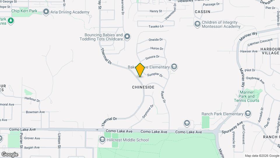 949 Thermal Dr Map and Location Details