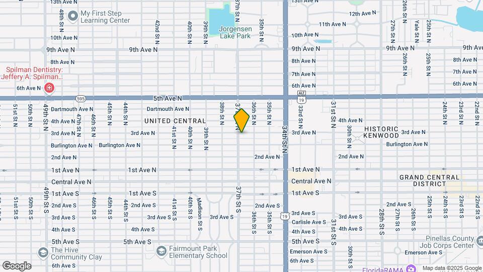 255 37th St N Map and Location Details