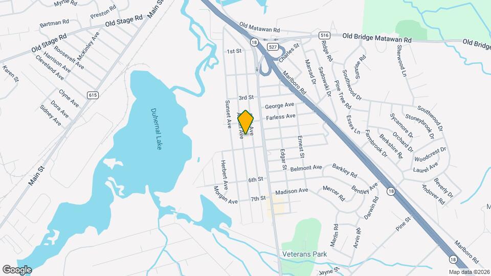 164 Austin Ave Map and Location Details