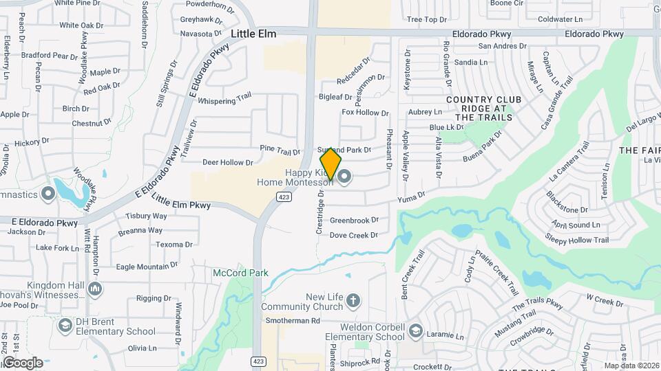 2409 Deerwood Dr Map and Location Details