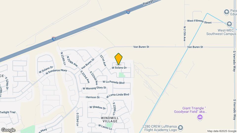 22030 W Solano Dr Map and Location Details