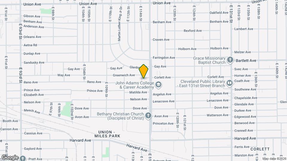 3799 E 114th St, Unit 1 DN Map and Location Details