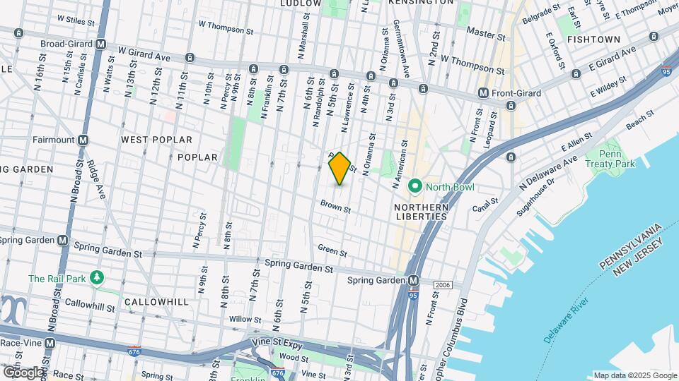 829-33 N Lawrence St Mapa y Detalles de la Ubicación