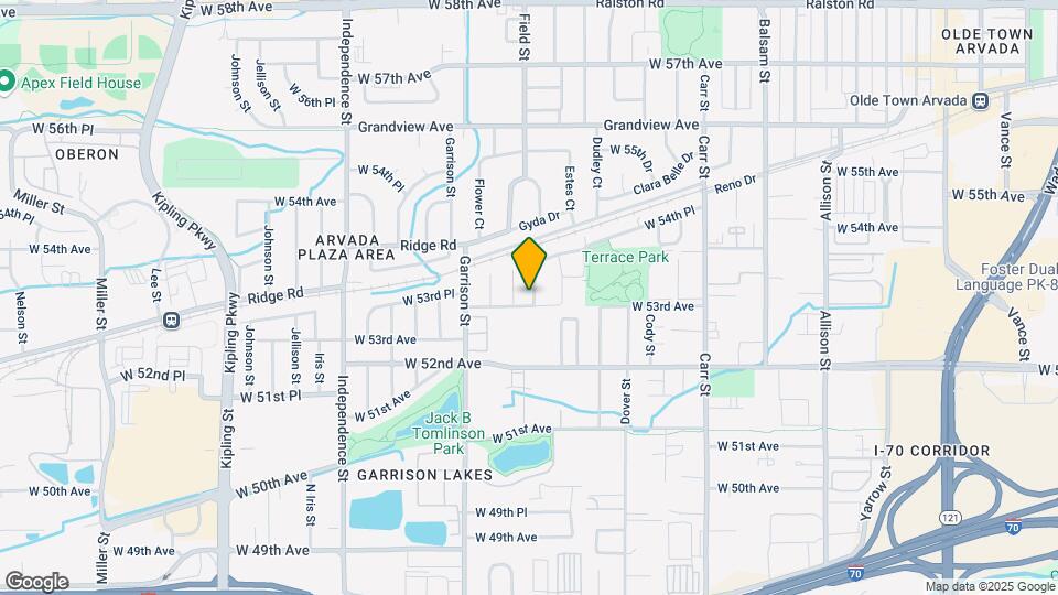5313 Field St Mapa y Detalles de la Ubicación