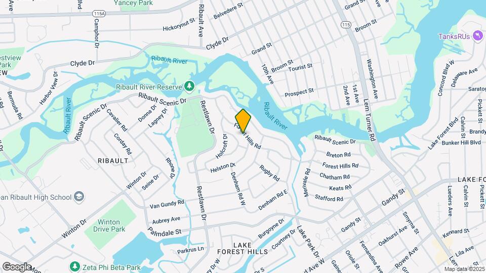 2058 Forest Hills Rd Map and Location Details