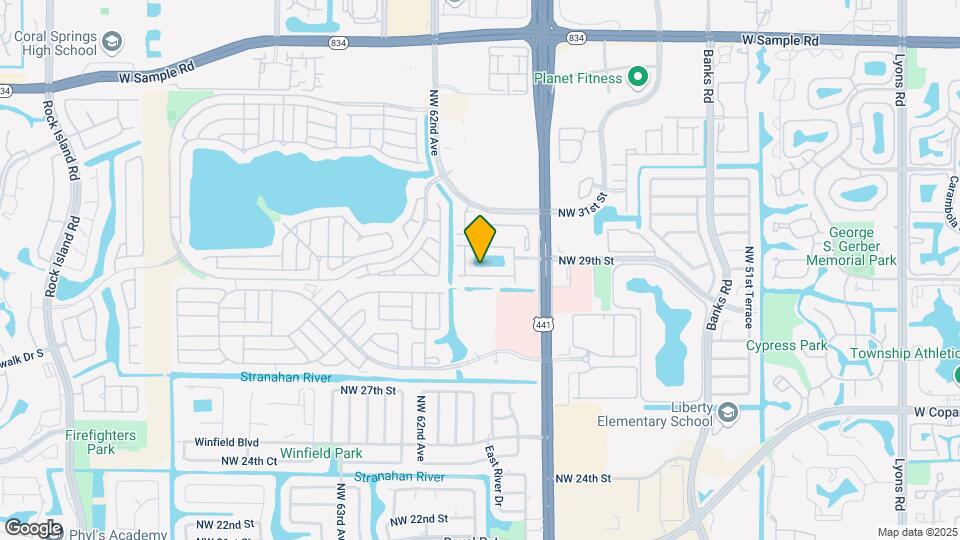 5901 S Sable Cir Map and Location Details