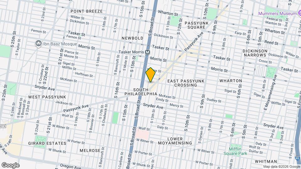 1324 Mifflin St Map and Location Details