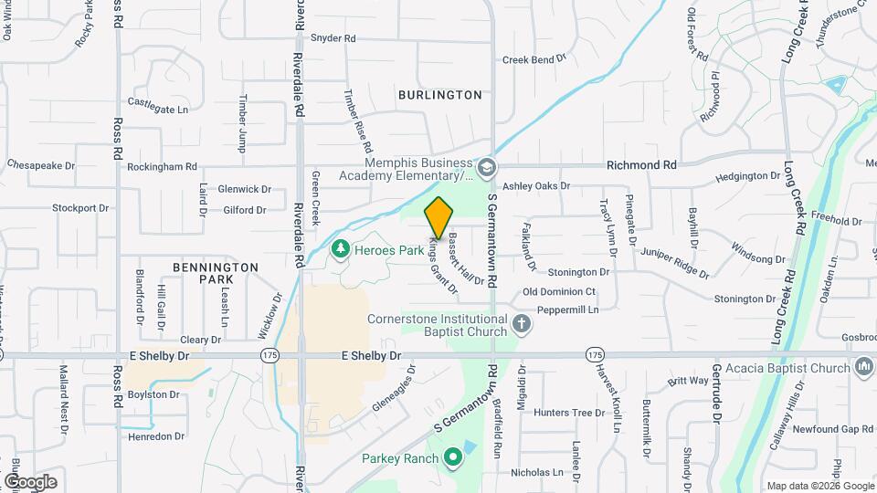 4538 Kings Grant Dr Map and Location Details