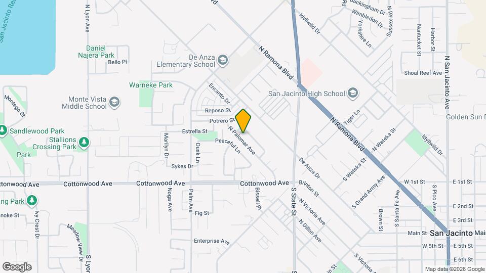 315 N Palomar Ave Mapa y Detalles de la Ubicación