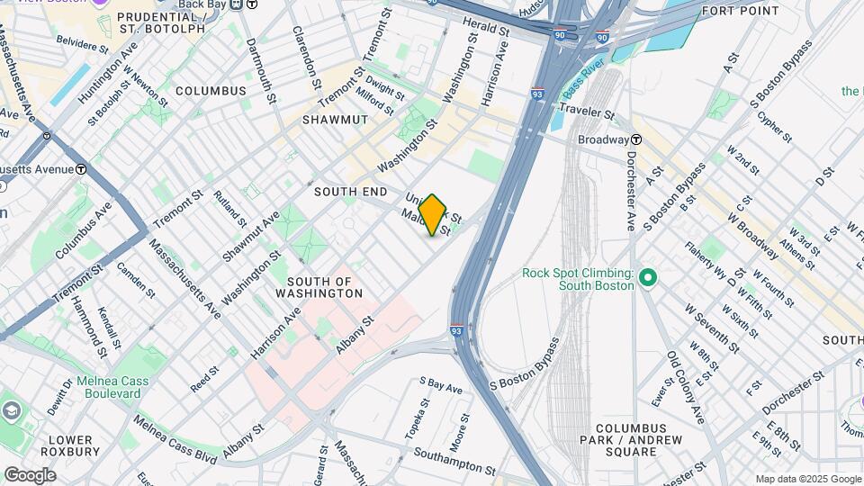 88 Wareham St Mapa y Detalles de la Ubicación