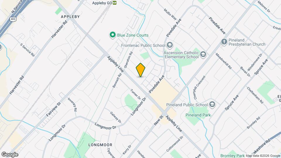 5042 Brady Ave Map and Location Details