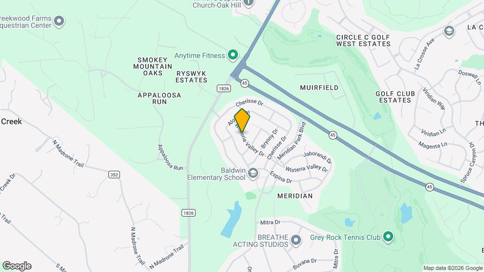 7825 Wisteria Valley Dr Map and Location Details