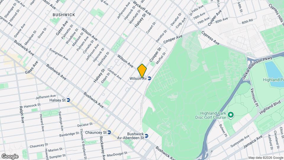 215 Moffat St-Unit -3 Map and Location Details