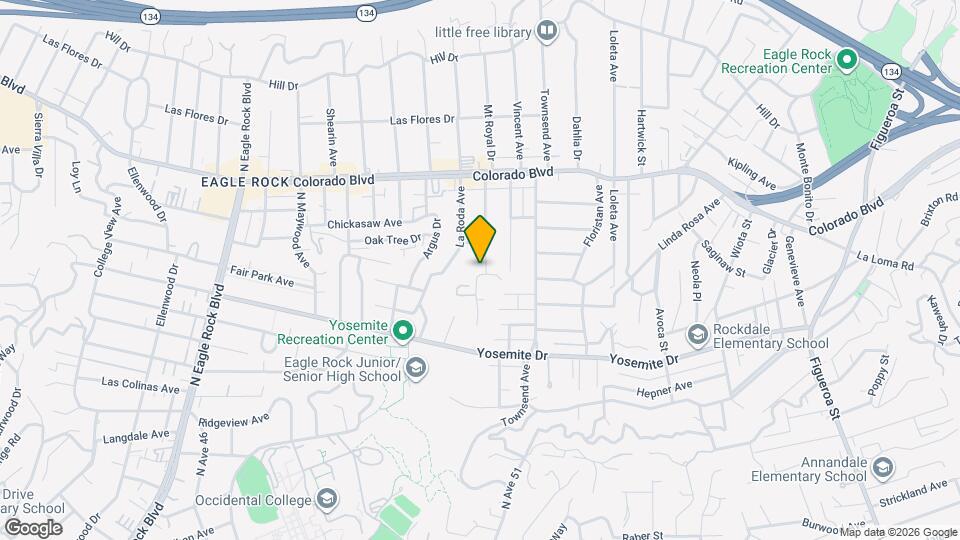 4953 Mt Royal Dr Map and Location Details