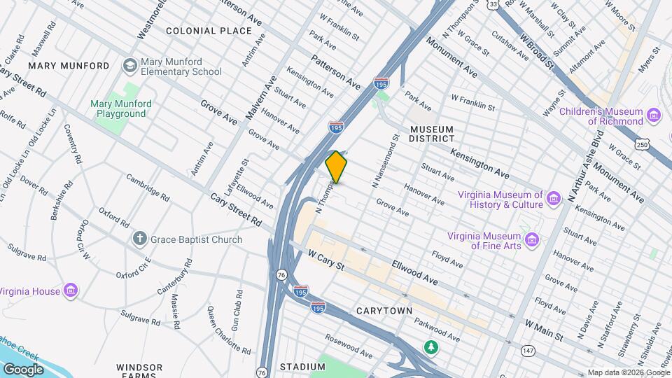 3549 Grove Ave Map and Location Details