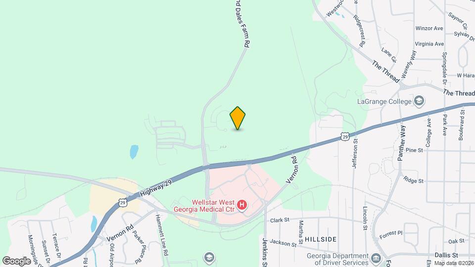 Prose LaGrange Mapa y Detalles de la Ubicación