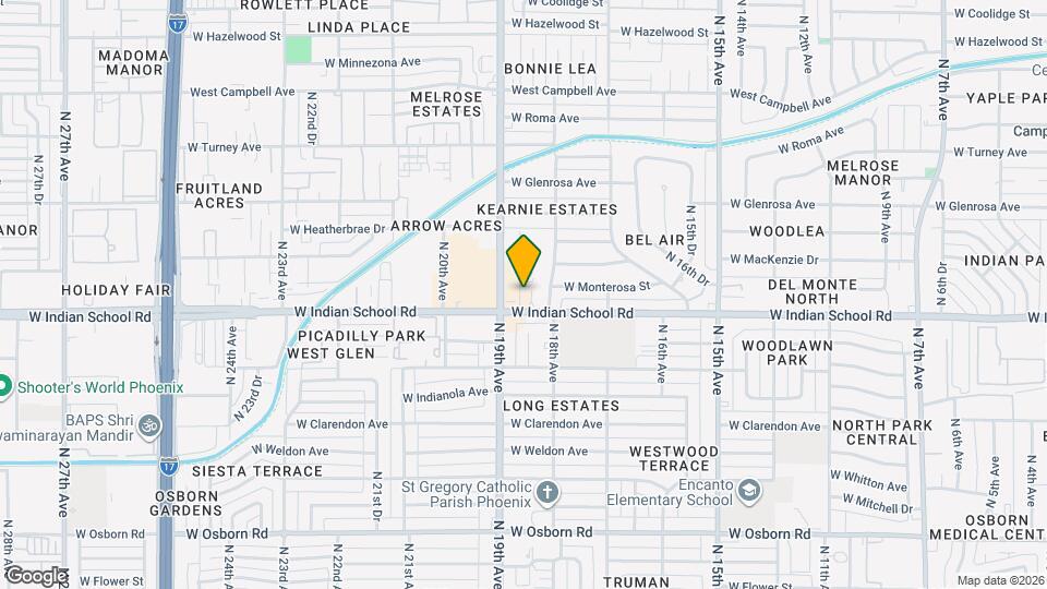 4115 N 18th Dr Map and Location Details