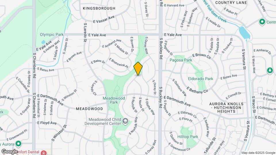 2936 S Mobile Way Mapa y Detalles de la Ubicación