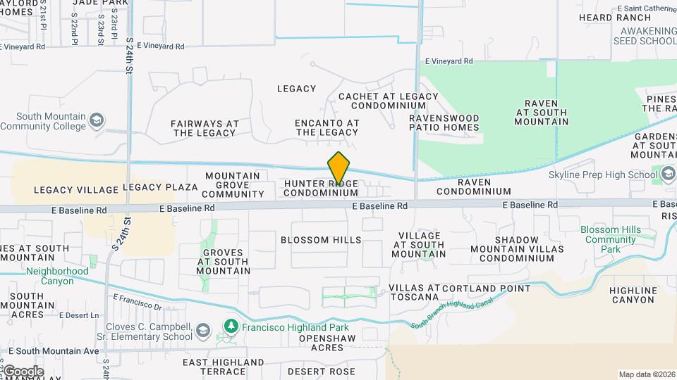 7515 S 30th Pl Map and Location Details