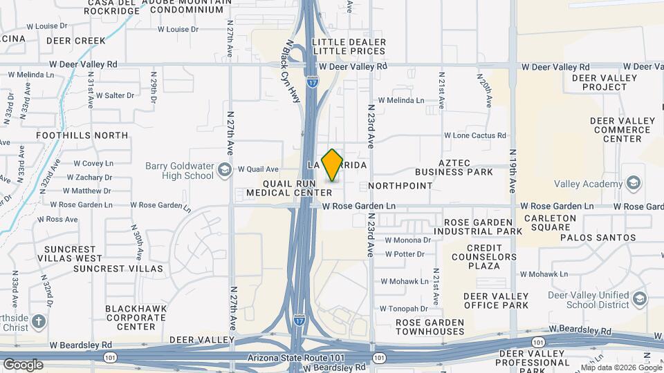 21030 N 24th Ave Map and Location Details